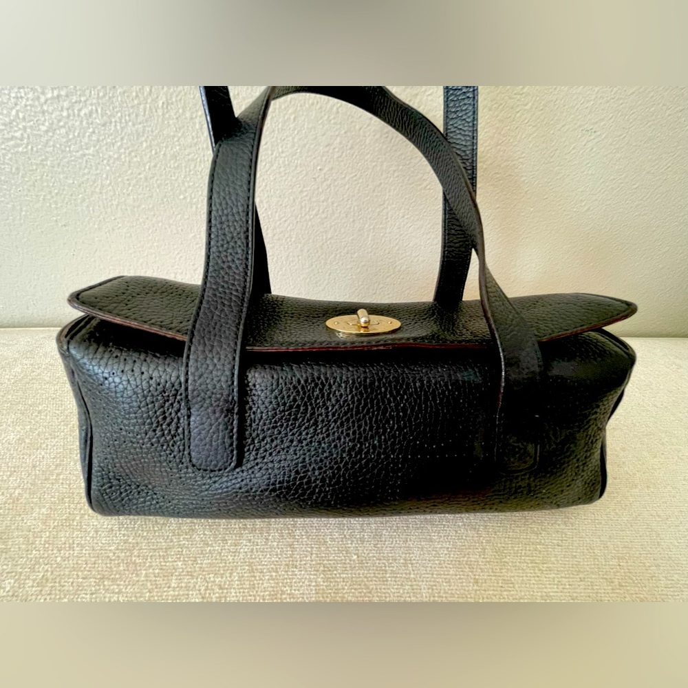 Kate spade Dot Noel black leather shoulder bag